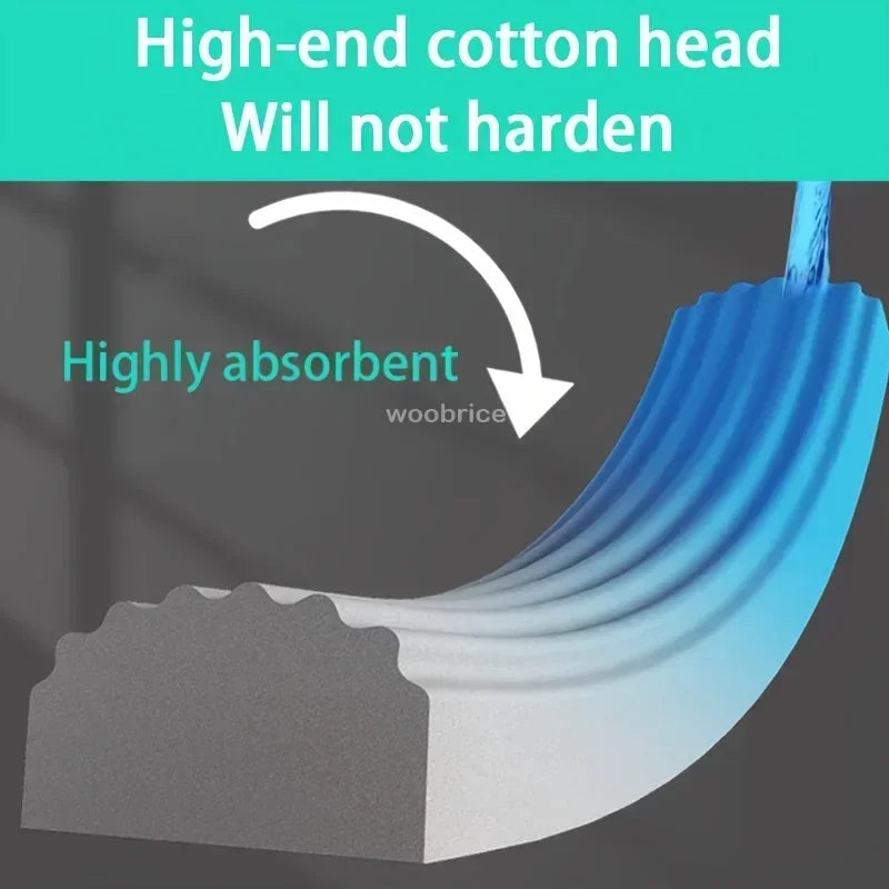 Mini trapeador para limpieza de pisos