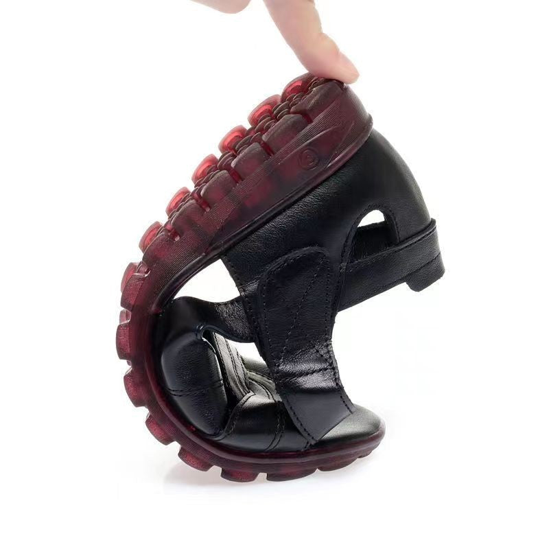 Nuevas sandalias con velcro 2025