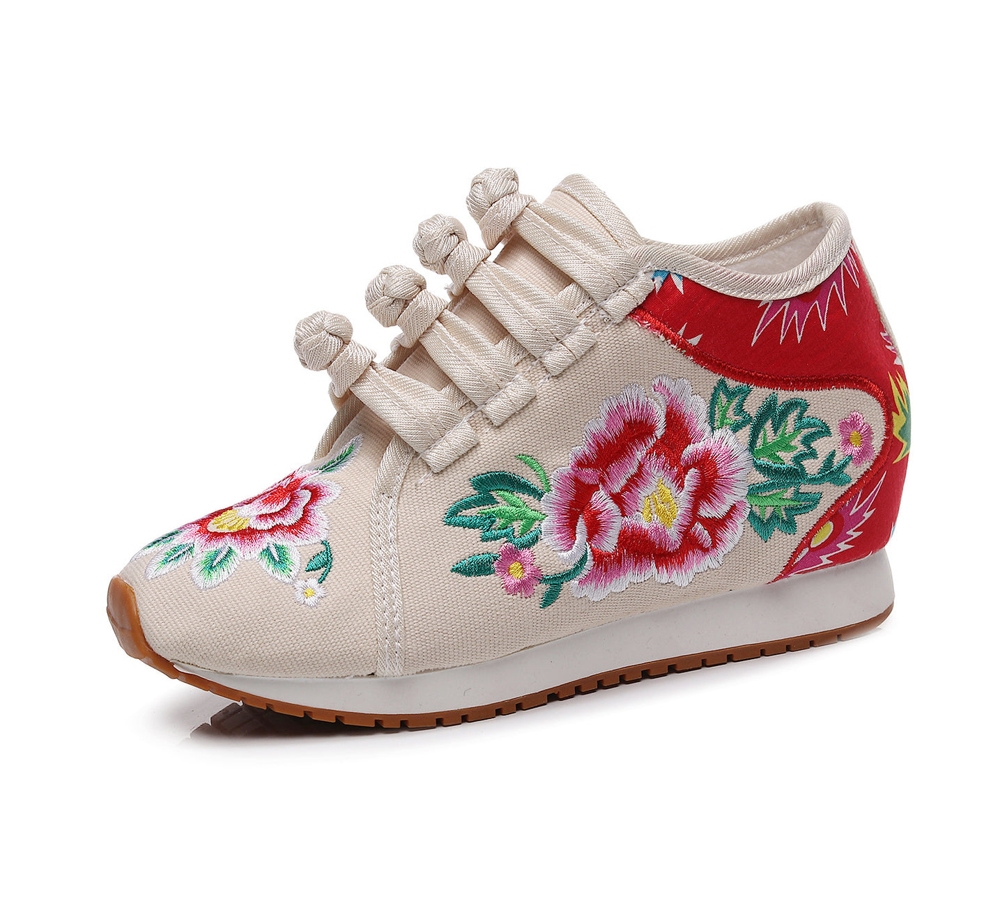 Zapatillas de lona bordada