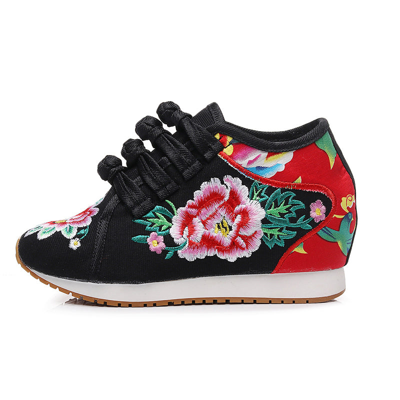Zapatillas de lona bordada