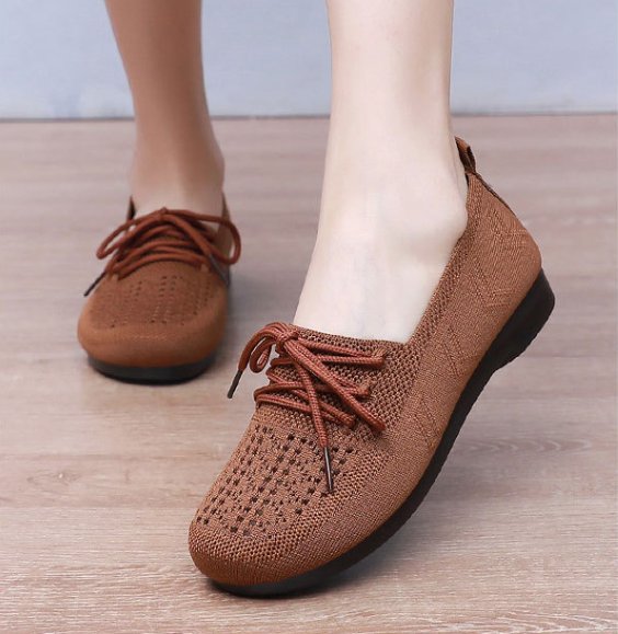 Zapatos de malla transpirables de suela suave de verano