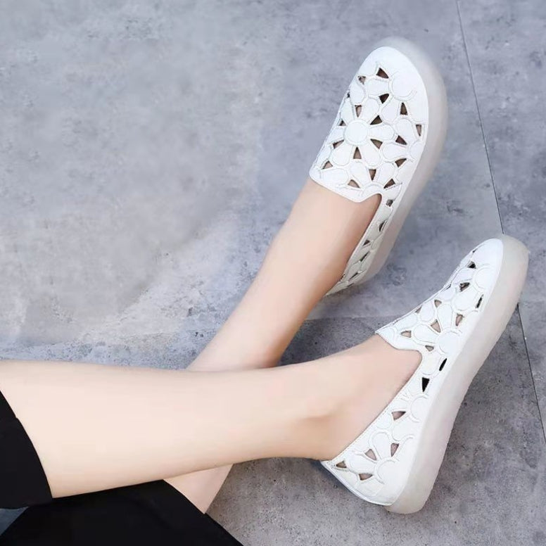 Zapatos planos de goma súper suaves