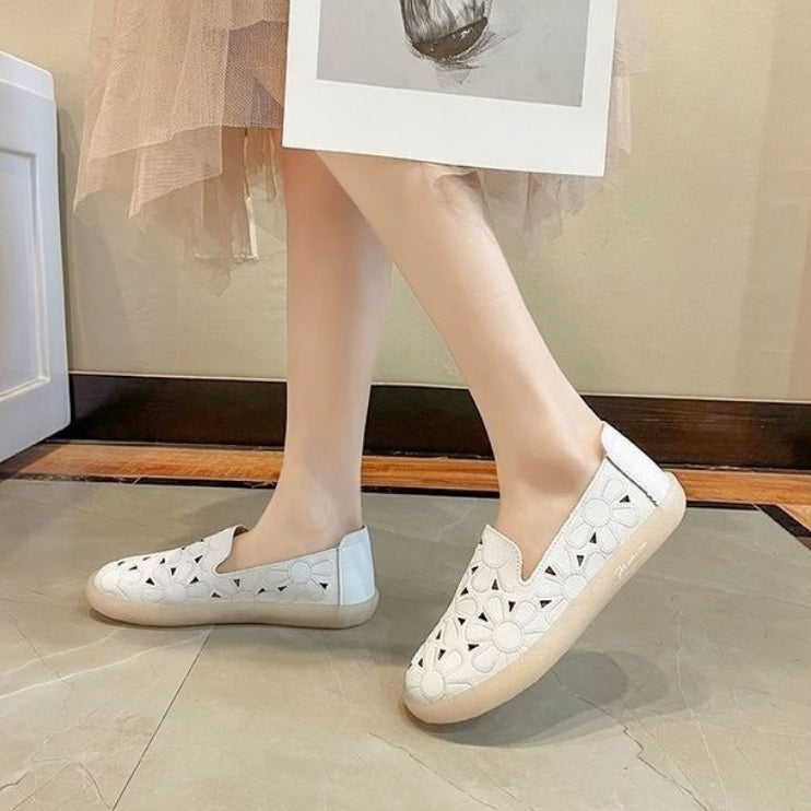 Zapatos planos de goma súper suaves