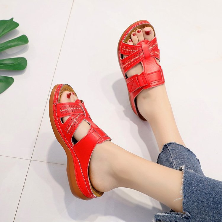 Zapatillas clásicas de piel antideslizantes