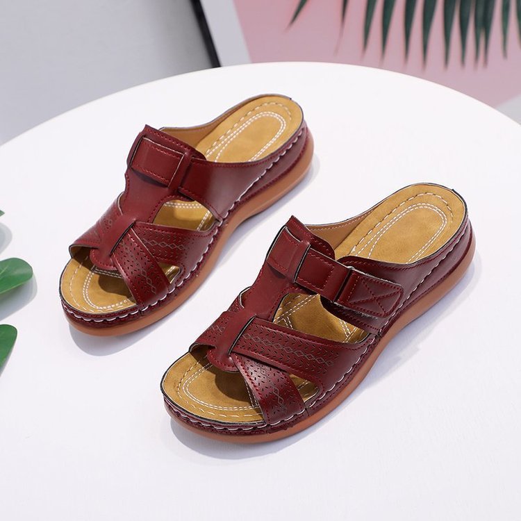 Zapatillas clásicas de piel antideslizantes