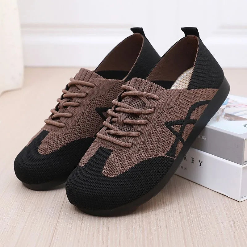 Nuevas zapatillas retro transpirables con cordones y sin cordones