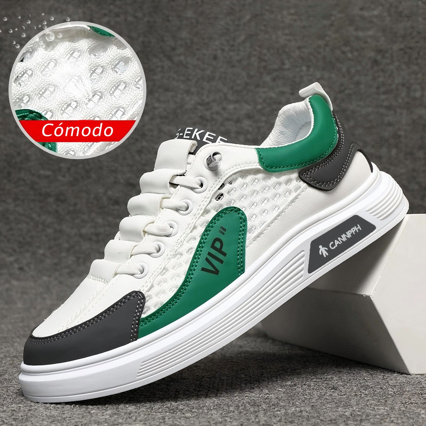 Zapatos cómodos de malla transpirable para hombre