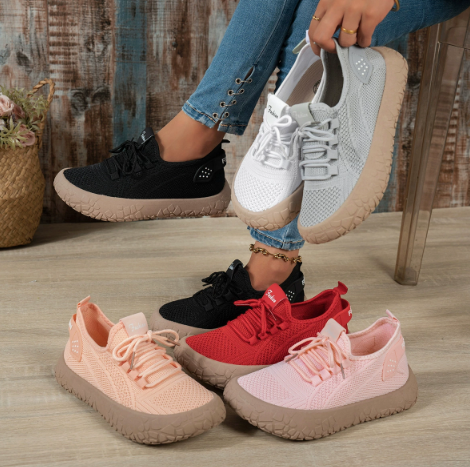 Nuevas zapatillas deportivas sin cordones para mujer