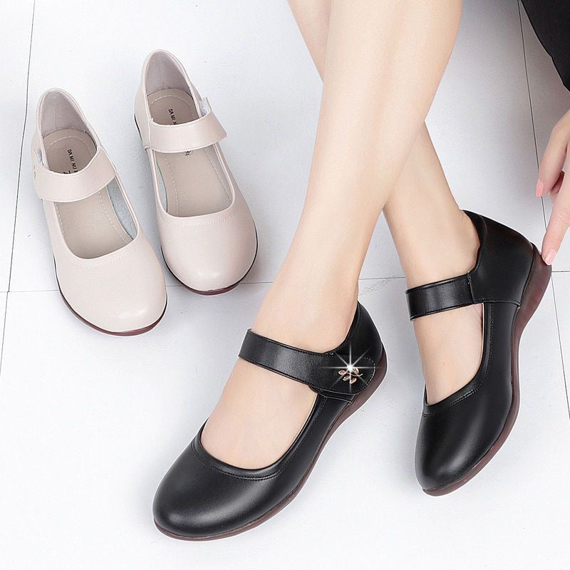 Zapatos cómodos de piel suave