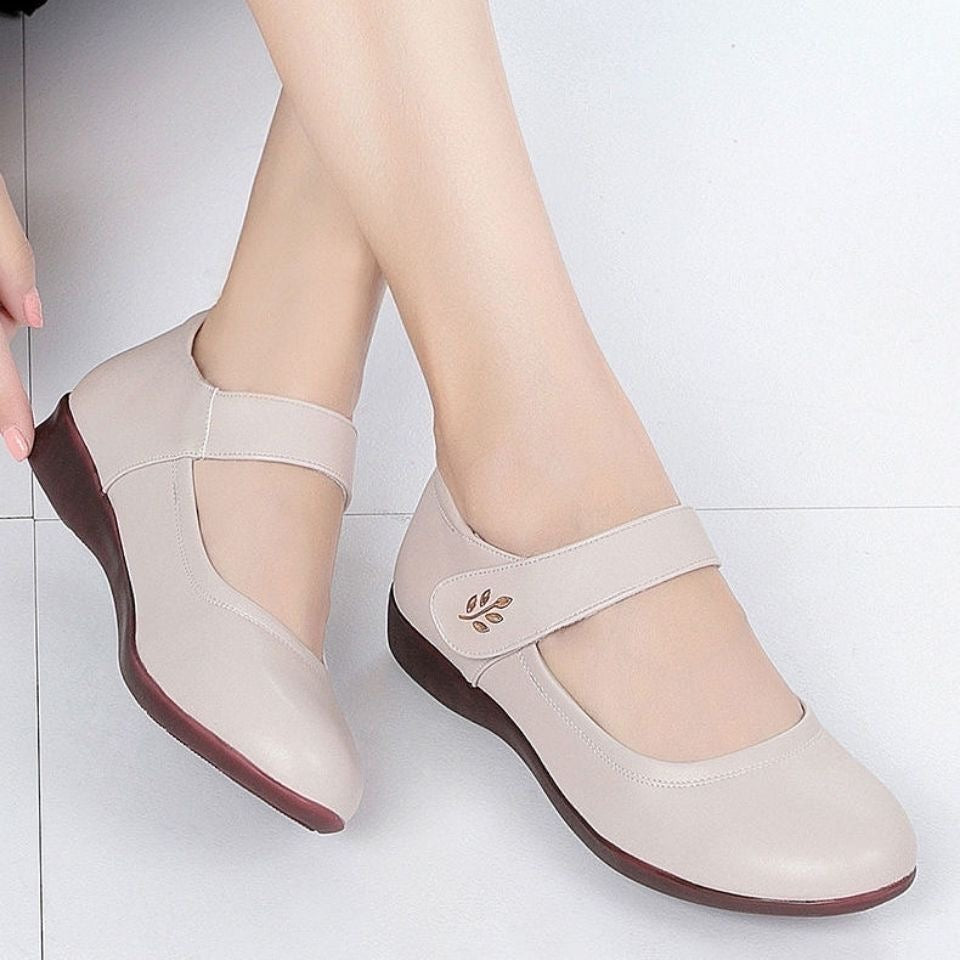 Zapatos cómodos de piel suave