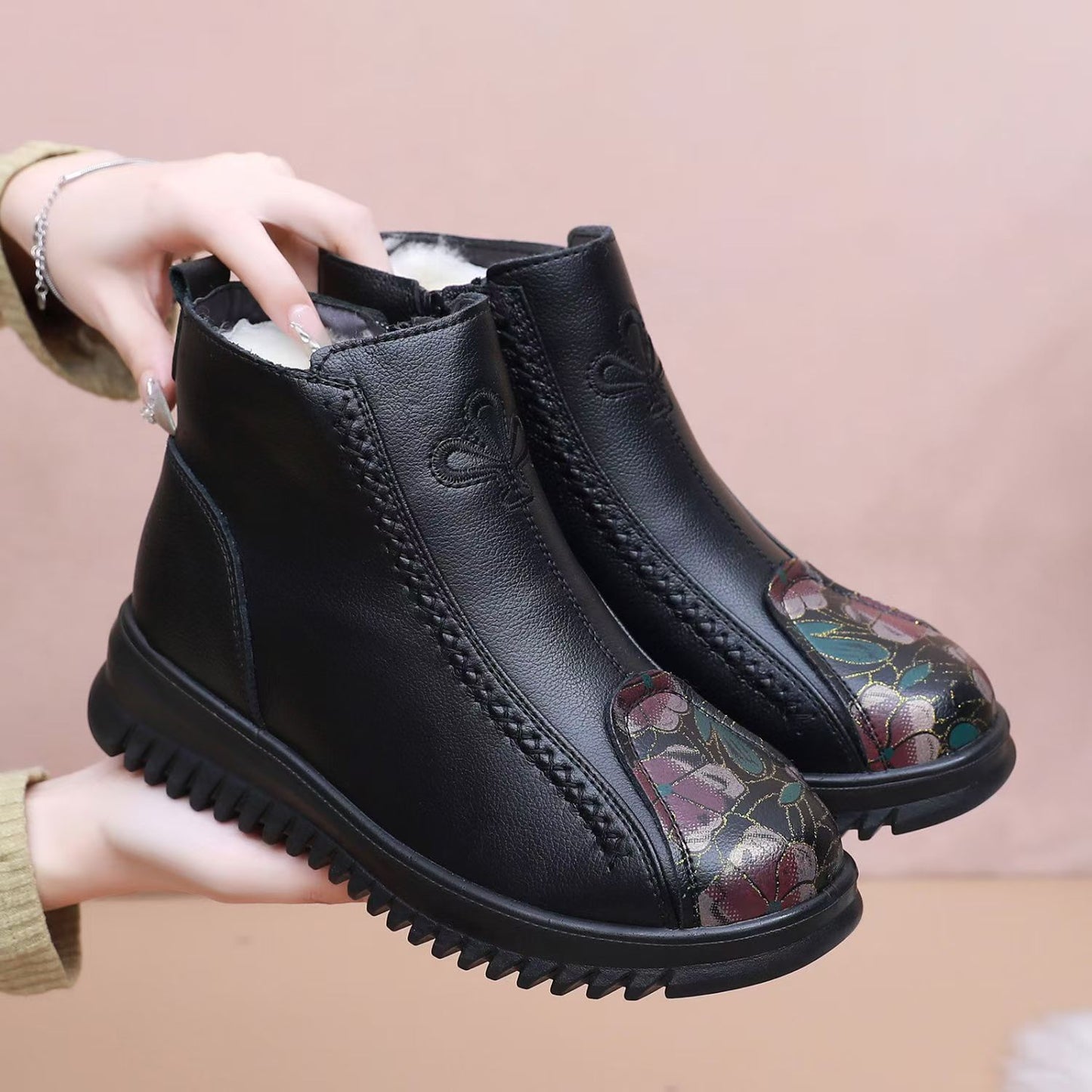 Lunasd™ botas estampadas de moda