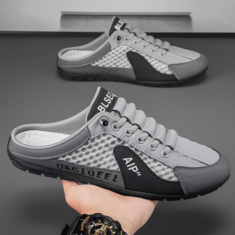 Zapatillas de hombre ultraligeras y transpirables con media caña