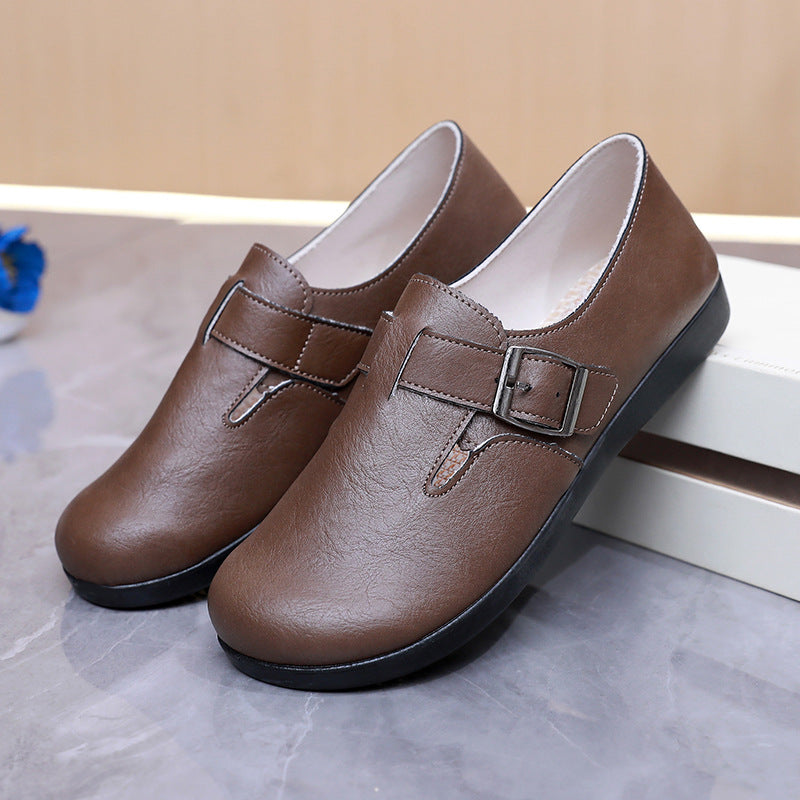 Nuevos mocasines retro con punta redonda