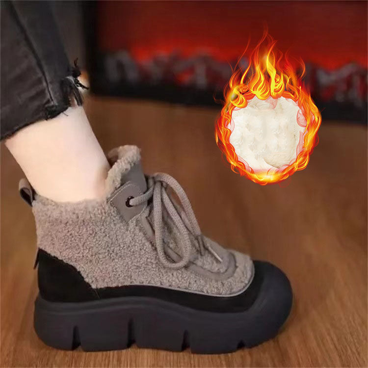 Nuevas botas cálidas de algodón