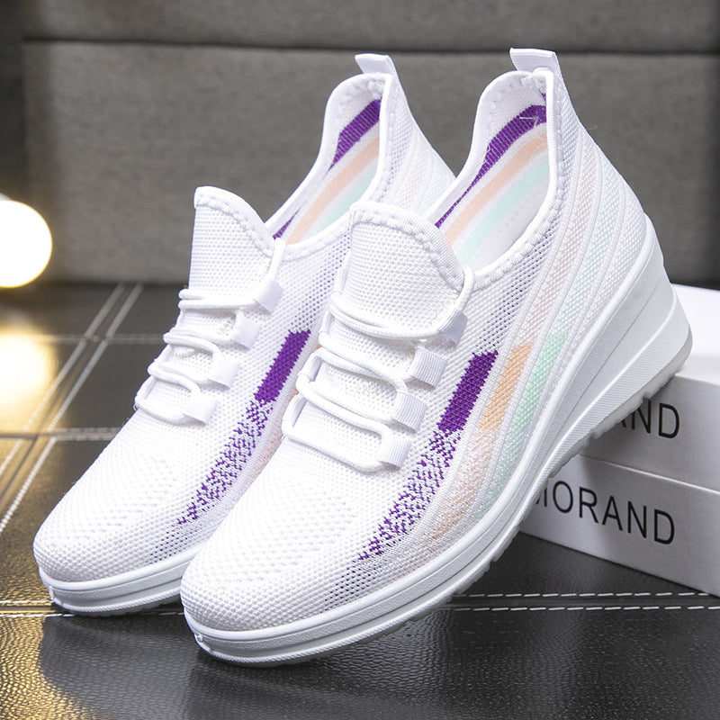 Zapatillas de tenis de rayas de moda