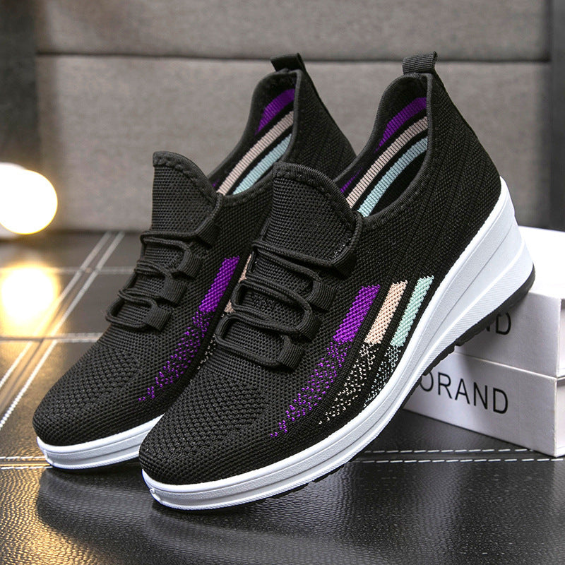 Zapatillas de tenis de rayas de moda
