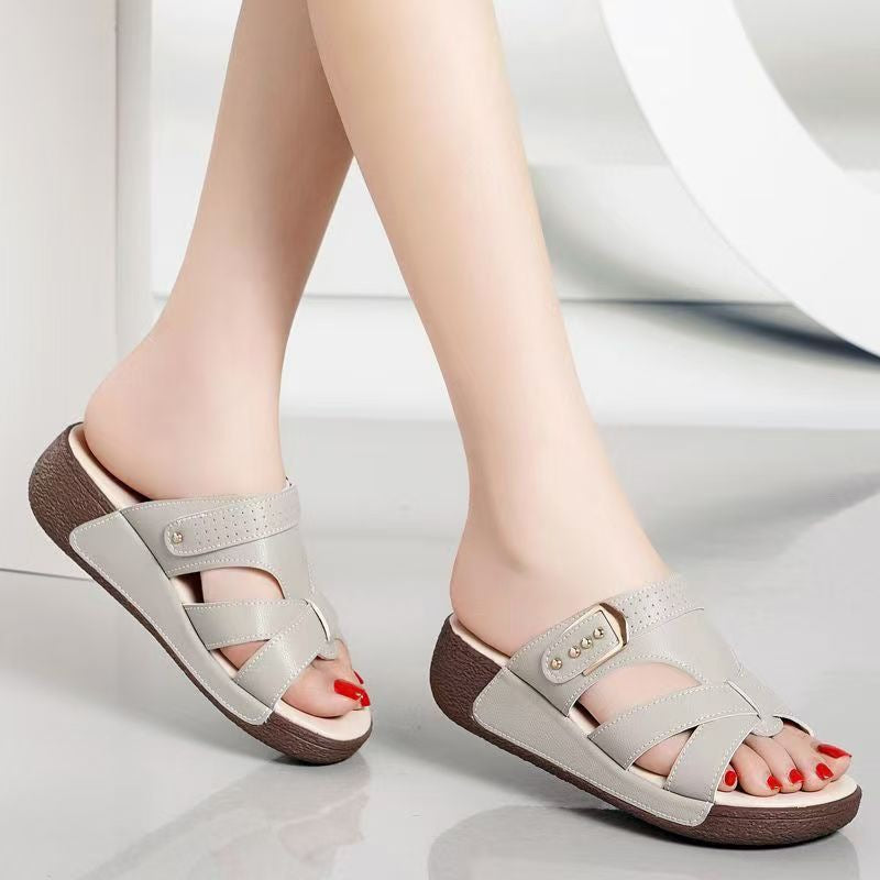 Sandalias correctivas de suela gruesa