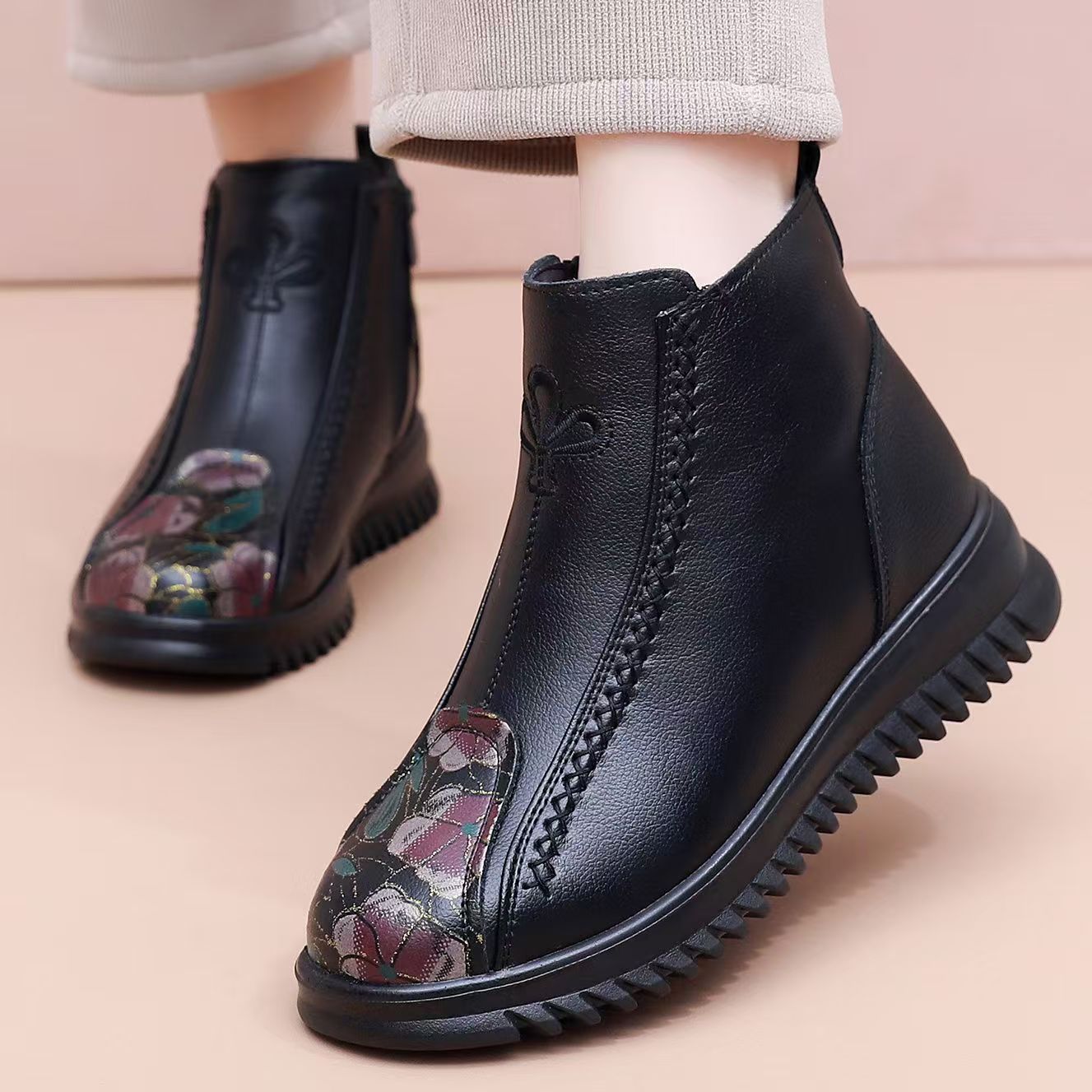 Lunasd™ botas estampadas de moda