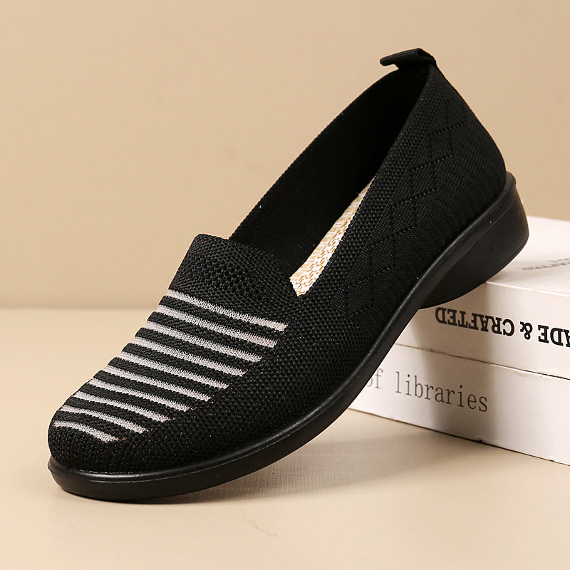 Zapatillas de tenis transpirables de suela blanda