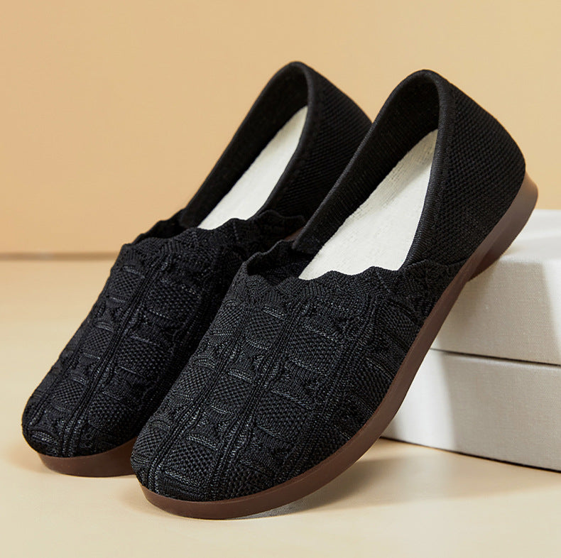 Nuevos zapatos casuales cómodos con encaje