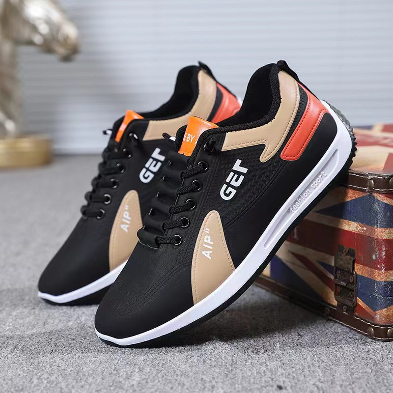 Nuevas zapatillas de deporte de cuero para hombre