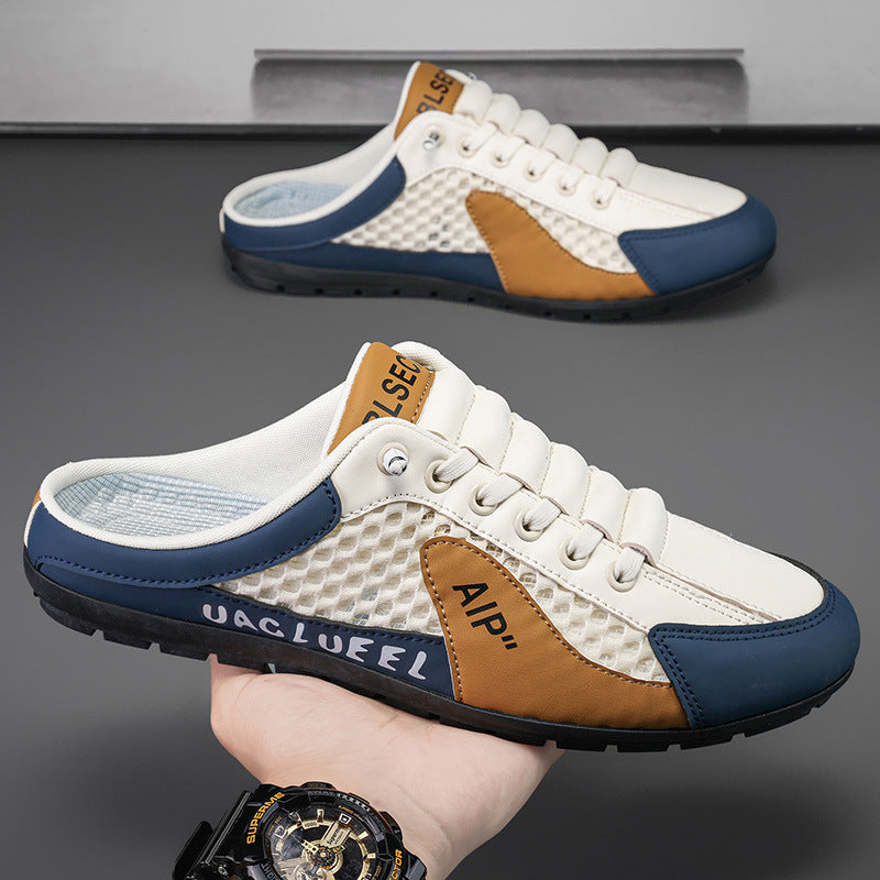 Zapatillas de hombre ultraligeras y transpirables con media caña