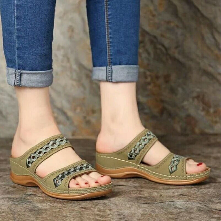 Sandalias de plataforma casuales de moda para mujer
