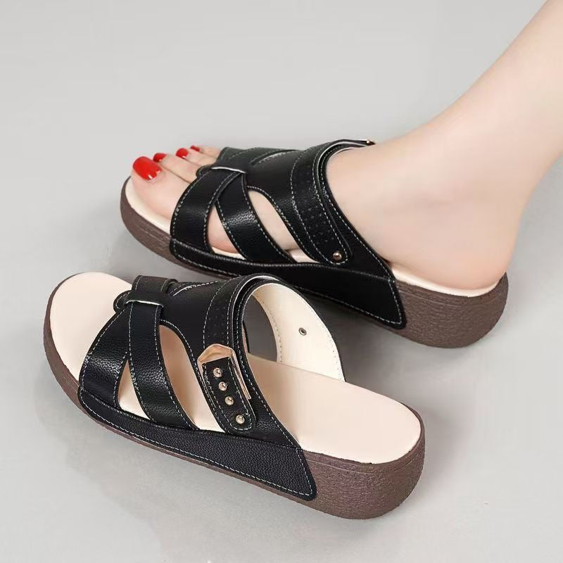 Sandalias correctivas de suela gruesa