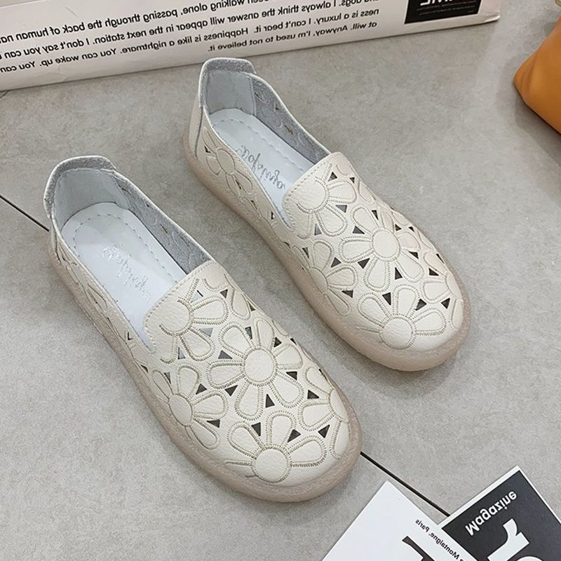 Zapatos planos de goma súper suaves