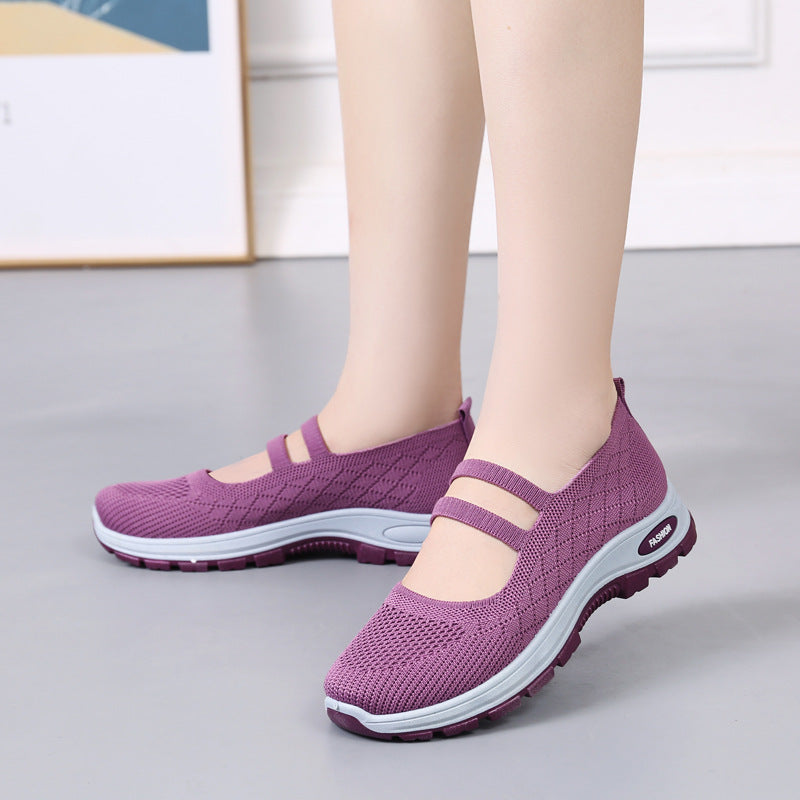 Zapatillas de tenis con correas horizontales