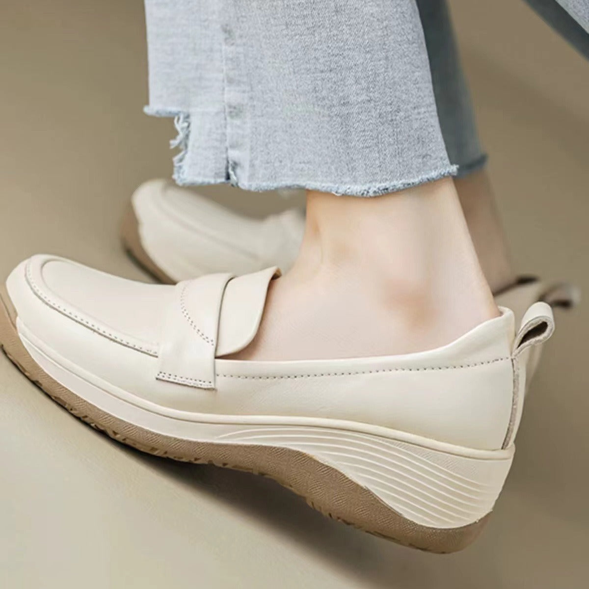Zapatos de plataforma con burbujas