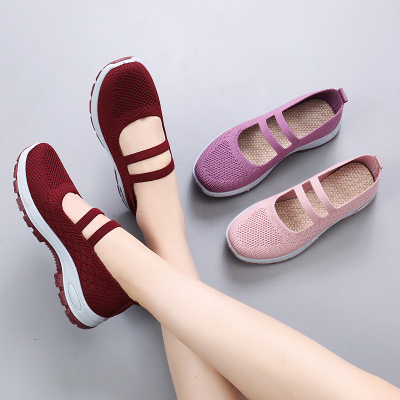 Zapatillas de tenis con correas horizontales