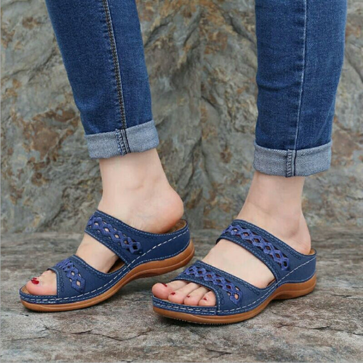 Sandalias de plataforma casuales de moda para mujer