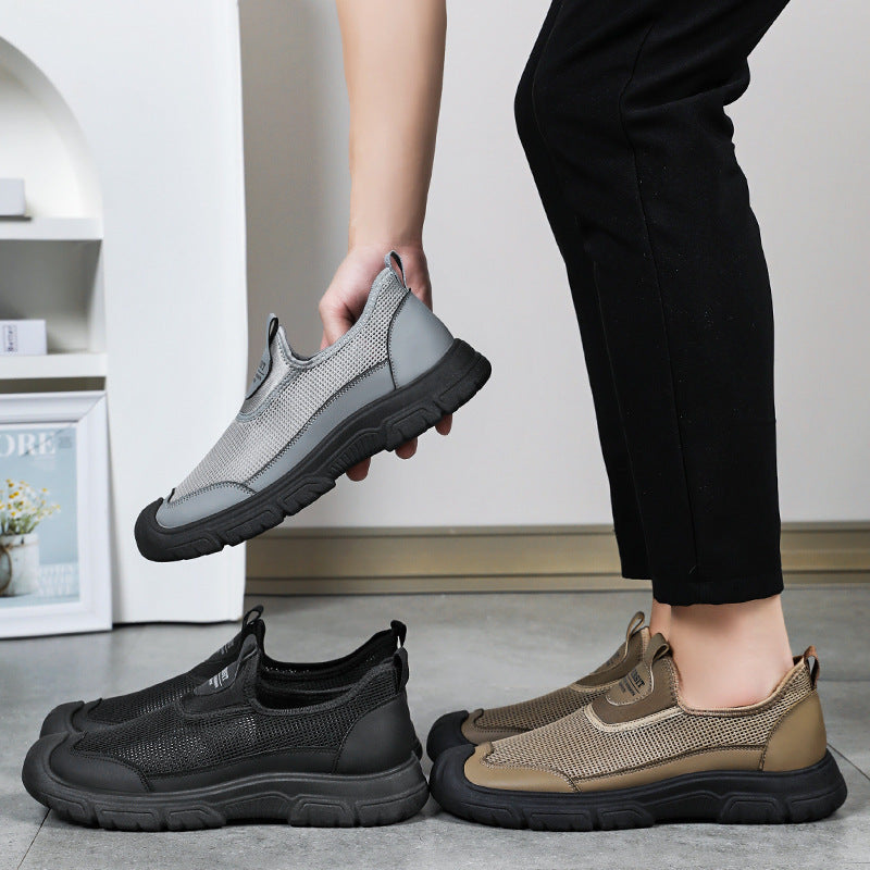 Zapatos de malla ligera para hombre