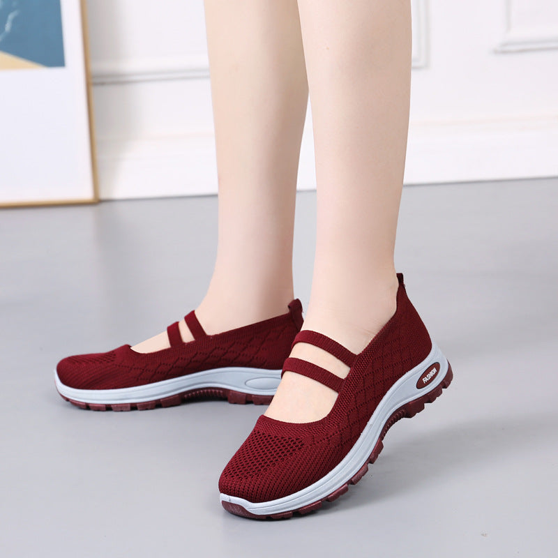 Zapatillas de tenis con correas horizontales