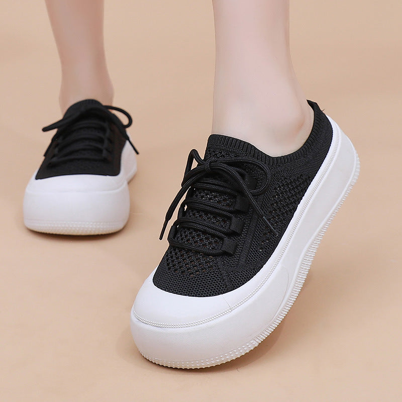 Sandalias de malla transpirable Flyknit