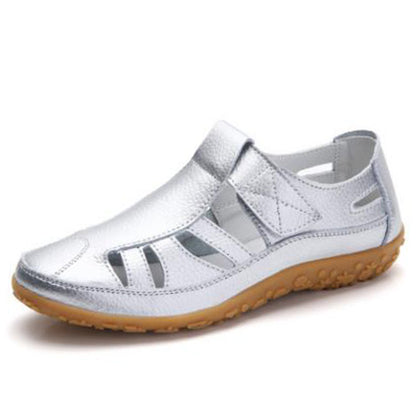 Sandalias Planas Retro Para Mujer