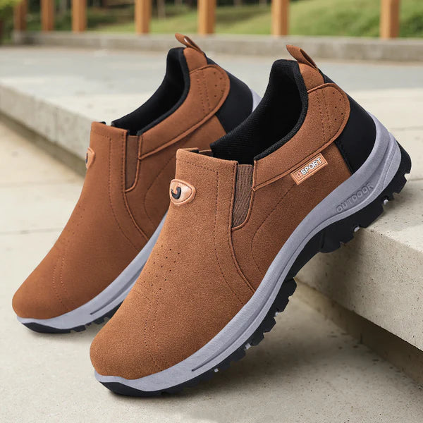 Zapatos casuales para caminar con suela blanda