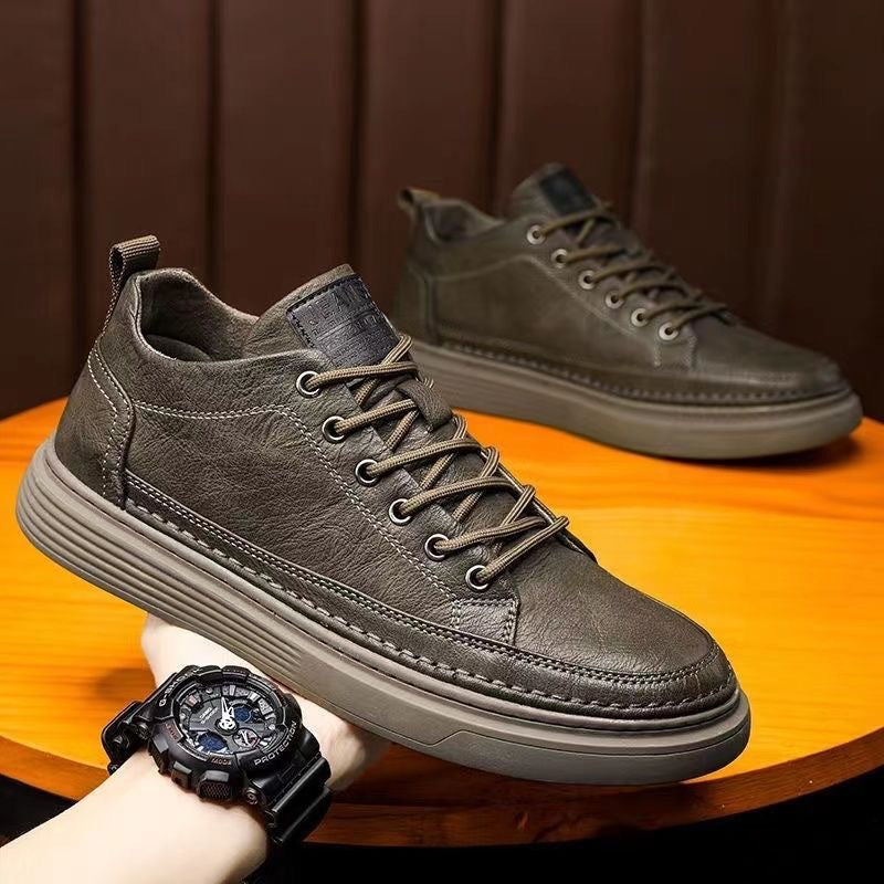 Zapatos casuales de hombre (cuero)