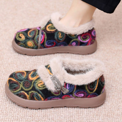 Zapatos de Invierno con Forro Cálido y Diseño Colorido