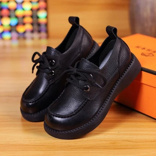 Zapatos de cuero suave