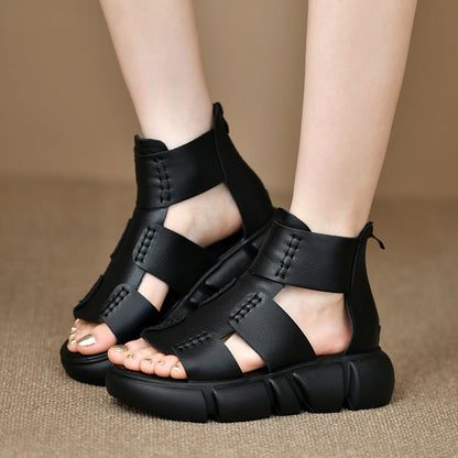 sandalias romanas de mujer