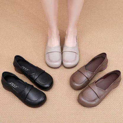 Zapatos de piel con suela blanda y tendón de ternera（x）