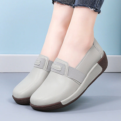 Zapatos de plataforma estilo mamá