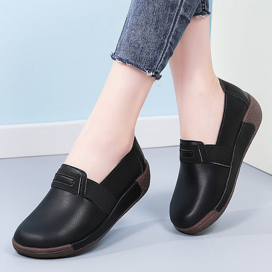 Zapatos de plataforma estilo mamá