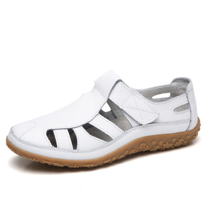 Sandalias Planas Retro Para Mujer