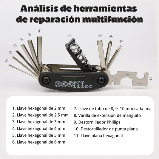Herramienta de reparación multifunción