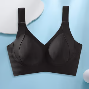 🔥Compra 1 y llévate 3: Sujetador push-up acanalado sin aros ajustable para mujer