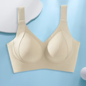 🔥Compra 1 y llévate 3: Sujetador push-up acanalado sin aros ajustable para mujer