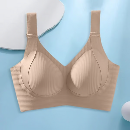 🔥Compra 1 y llévate 3: Sujetador push-up acanalado sin aros ajustable para mujer